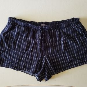 Pinstriped shorts